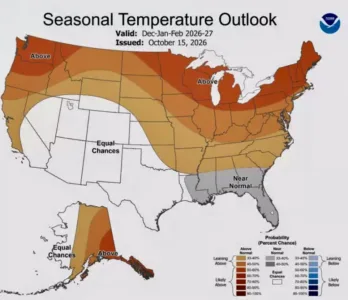 ND winter outlook leans warmer, drier